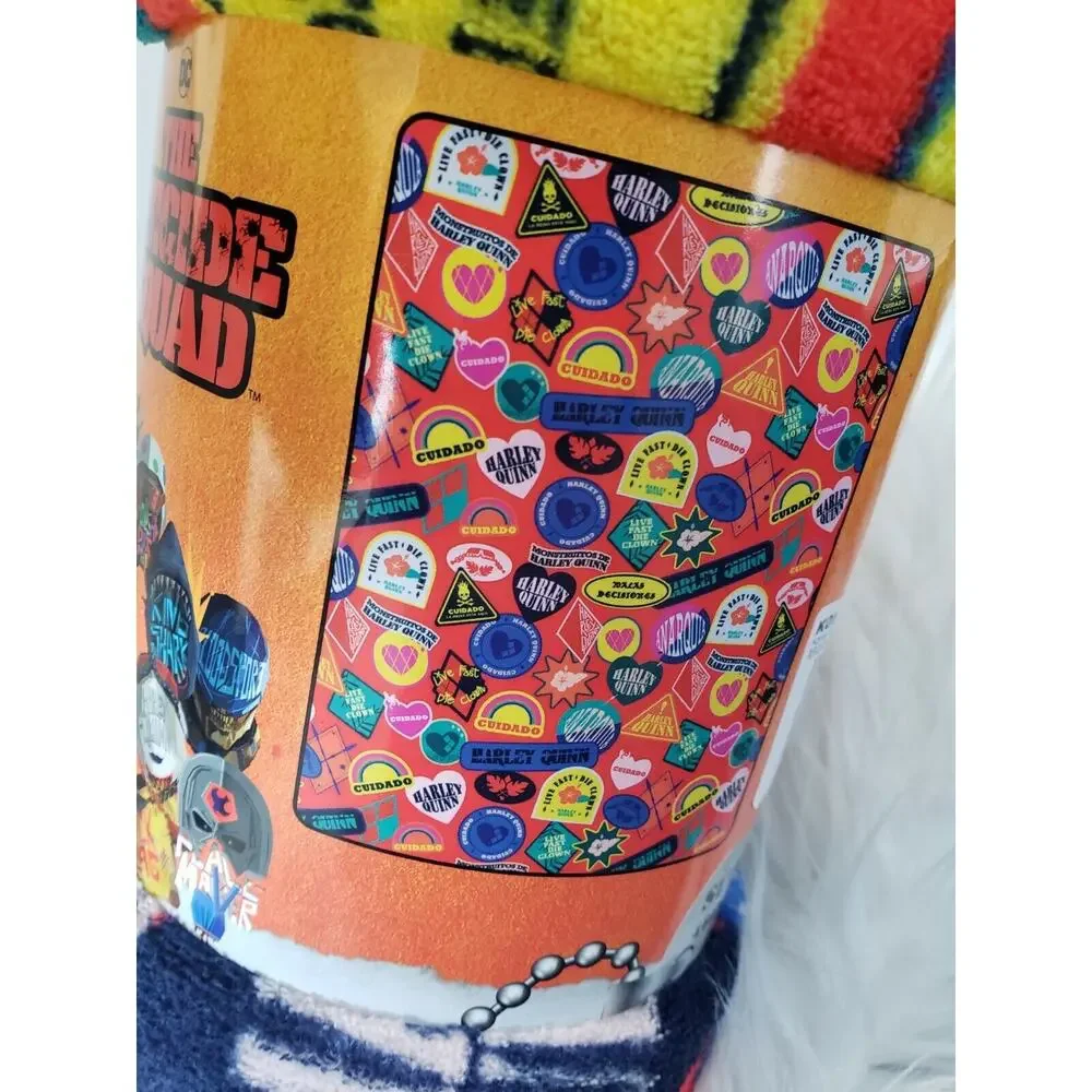 DC Comics Harley Quinn The Suicide Squad Throw‎ Blanket Super Hero Decor Bedroom